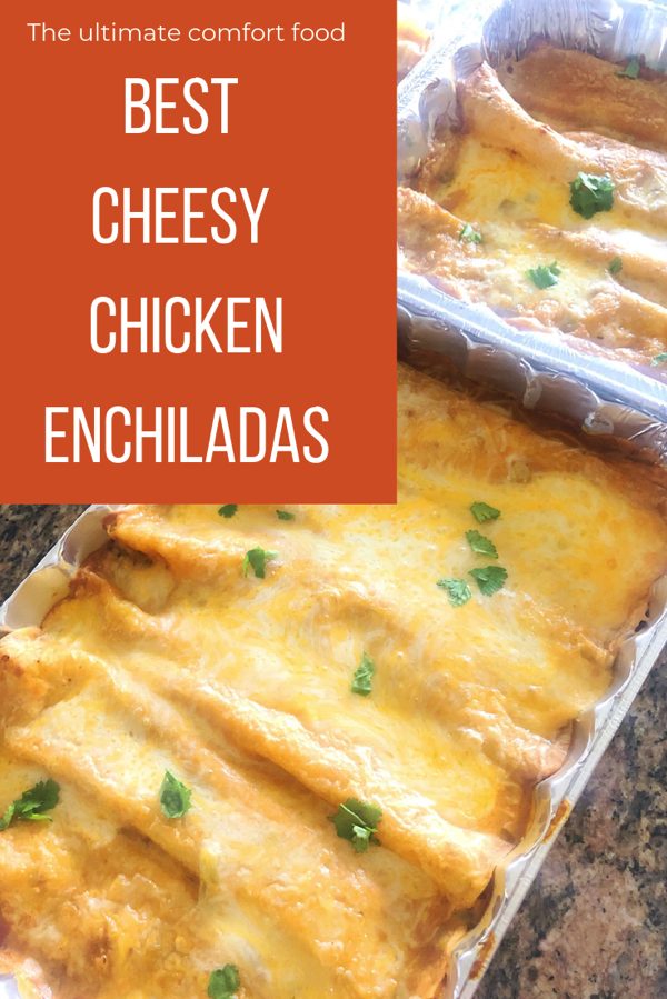 BEST CHEESY CHICKEN enchiladAs