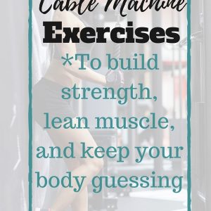 Cable machine exercises you can do to switch up your routine! Totally pinning this for my workout later.