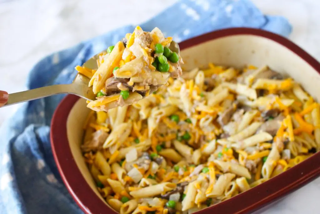 healthy tuna casserole! gluten-free and dairy-free