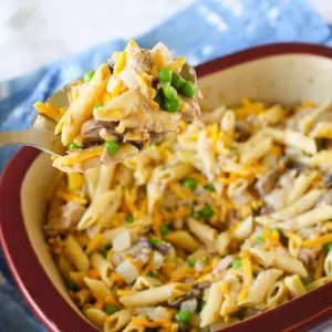 healthy tuna casserole! gluten-free and dairy-free