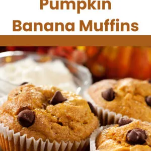 Pumpkin Banana Muffins