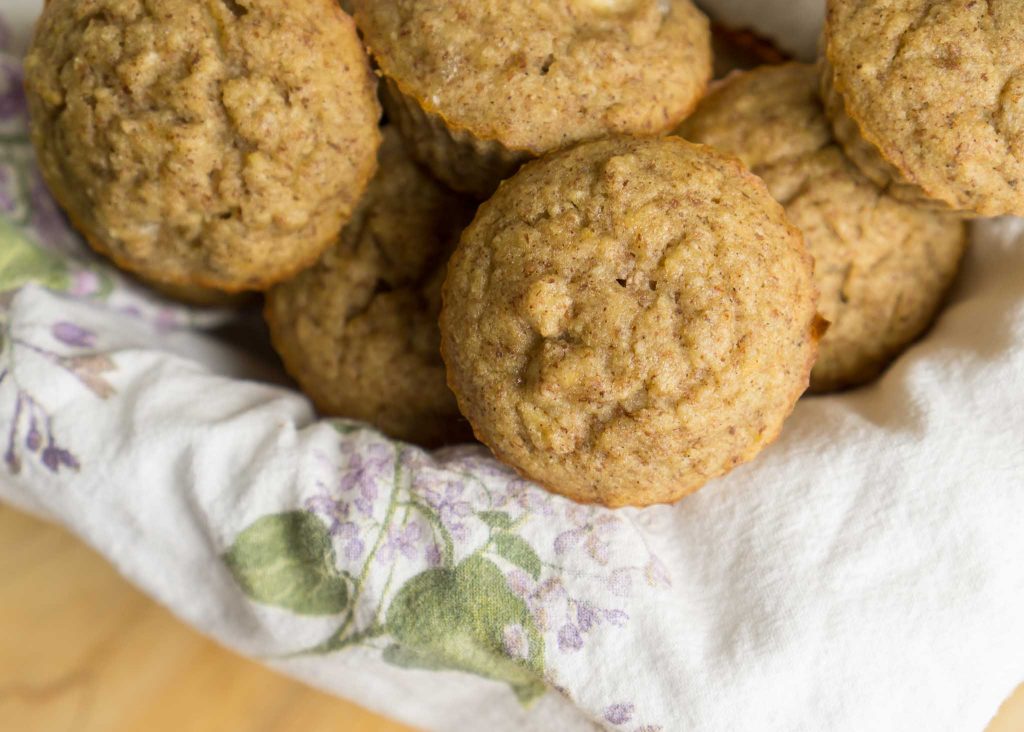 gluten-free banana almond muffins