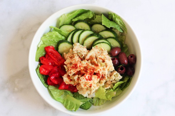 Hummus chicken salad 2