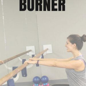 A lower barre burner + video from fitnessista.com