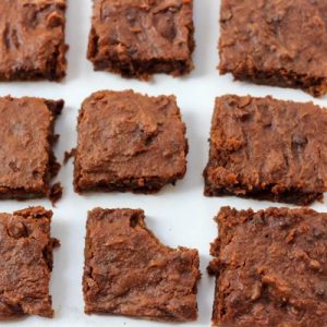 These sweet potato brownies are a perfect healthy dessert! They're gluten-free, grain-free, and easy to make. Check out the recipe here: fitnessista.com