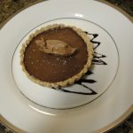 raw chocolate tart