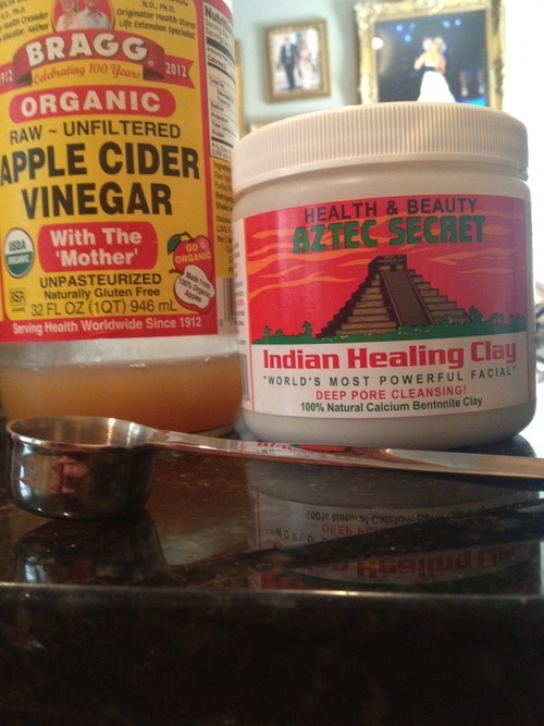 indian healing clay apple cider vinegar